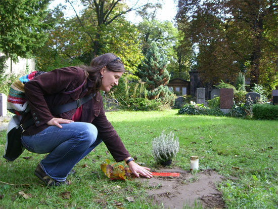 Namenssteinlegen am 12. Oktober 2014